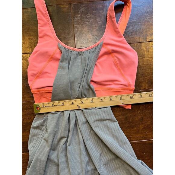 Lululemon Run Times Tank Pink And Grey Active Tank Size 4 - Picture 6 of 8